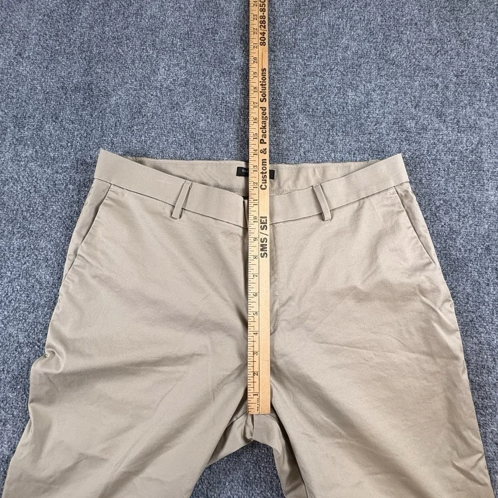 Banana Republic Slim Fit Pants Mens 35x32  Khaki Chino Preppy Ivy League Office